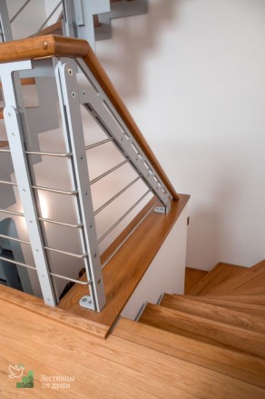 Дизайнерская лестница в современном стиле цена