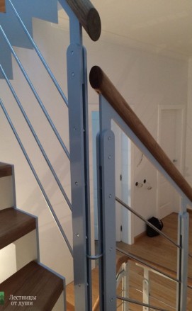 Металлические лестницы на второй этаж в доме