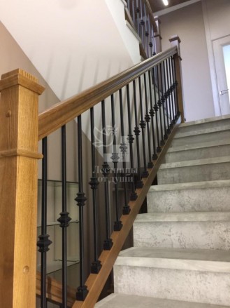 Деревянное ограждение лестницы купить